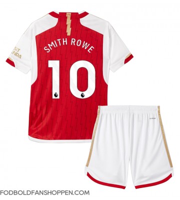 Arsenal Emile Smith Rowe #10 Hjemmebanetrøje Børn 2023-24 Kortærmet (+ Korte bukser)